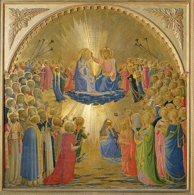 Le Couronnement de la Vierge, c.1440 - Fra Angelico